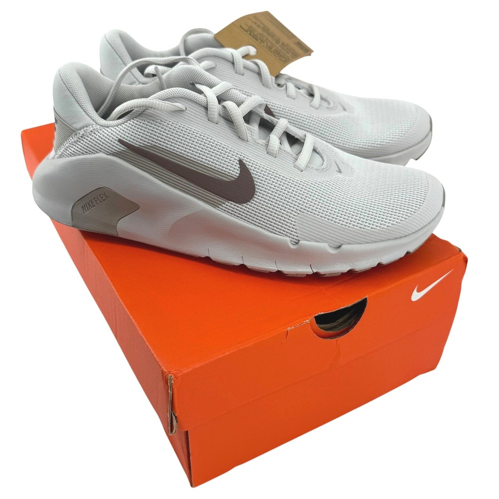 Nike Flex Train Womens 7.5 Vast Grey Tattoo College Grey HV9981-002 Sneakers NEW